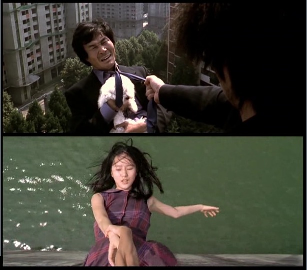 These two images provide the biggest clue to the meaning behind Oldboy.