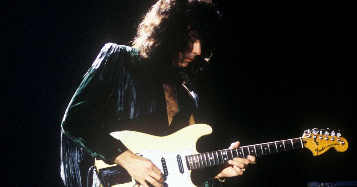 Ritchie Blackmore white stratocaster