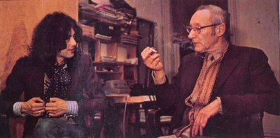 jimmy page and william burroughs chatting